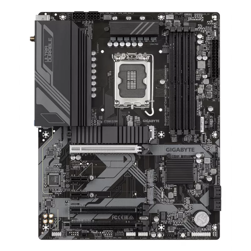 Pagrindinė plokštė GIGABYTE Z790 D AX ATX – Intel LGA1700, Z790, DDR5, 4×DIMM, Wi‑Fi 6E, 2.5Gb LAN
