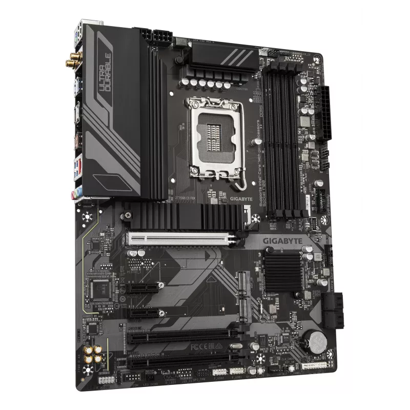 Pagrindinė plokštė GIGABYTE Z790 D AX ATX – Intel LGA1700, Z790, DDR5, 4×DIMM, Wi‑Fi 6E, 2.5Gb LAN