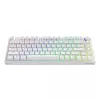 Žaidimų klaviatūra Savio Phenix WHITE GAT YELLOW USB Bluetooth QWERTY