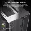 CORSAIR FRAME 4000D White vidutinis bokštas