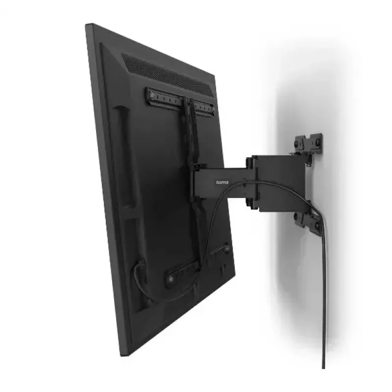 Hama Ultraslim Wall Mount 2.29 m Juoda Max 50 kg VESA 600x400