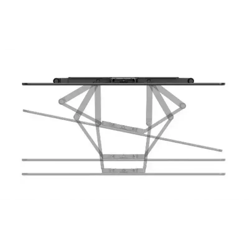 Hama Ultraslim Wall Mount 2.29 m Juoda Max 50 kg VESA 600x400