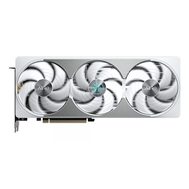 GIGABYTE GeForce RTX 5080 AERO OC SFF 16G vaizdo plokštė - 16 GB GDDR7, 256 bit, PCI-E 5.0, 2730 MHz pagrindinis dažnis, 3x DisplayPort, 1x HDMI, GV-N5080AERO OC-16GD