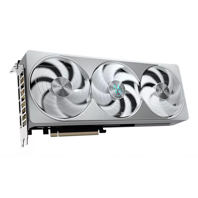 GIGABYTE GeForce RTX 5080 AERO OC SFF 16G vaizdo plokštė - 16 GB GDDR7, 256 bit, PCI-E 5.0, 2730 MHz pagrindinis dažnis, 3x DisplayPort, 1x HDMI, GV-N5080AERO OC-16GD
