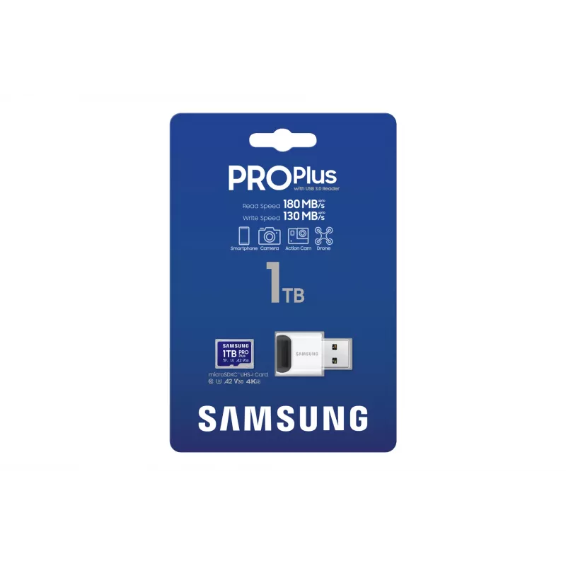 Samsung MB-MD1T0S 1 TB MicroSDXC UHS-I Class 10 atminties kortelė