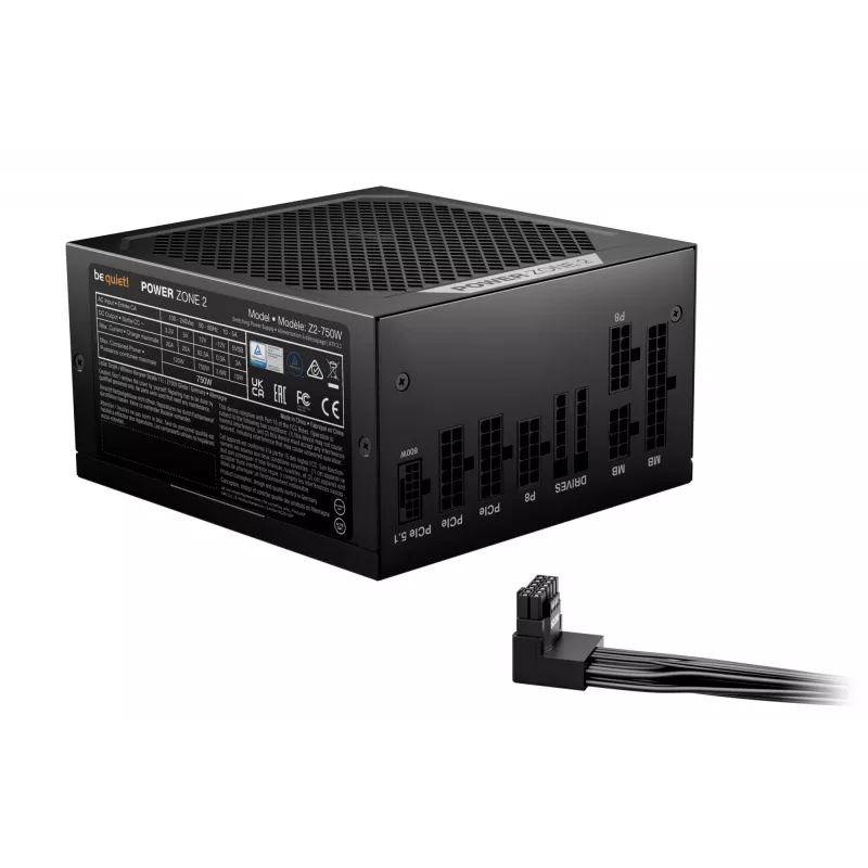 be quiet! POWER ZONE 2 750W maitinimo blokas 20+4 pin ATX ATX Juoda