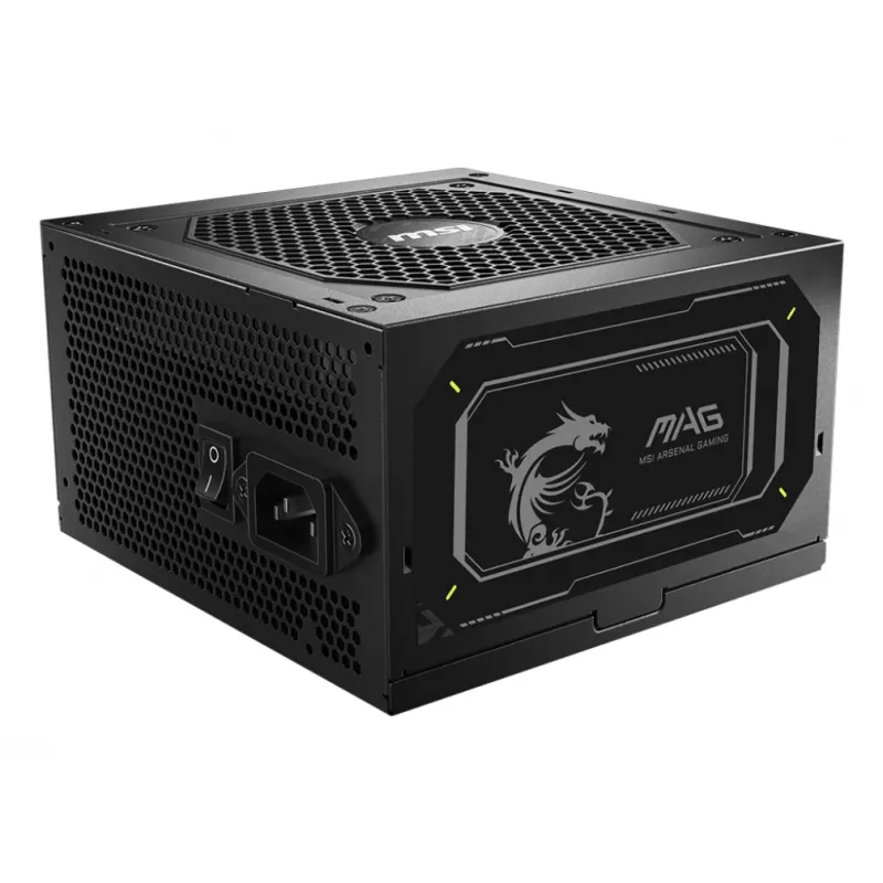 MSI MAG A750GL PCIE5 II maitinimo blokas 750 W 20+4 pin ATX ATX juodas