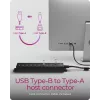 ICY BOX IB-HUB1720-U3 USB 3.2 Gen 1 šakotuvas, juodas, aliuminis