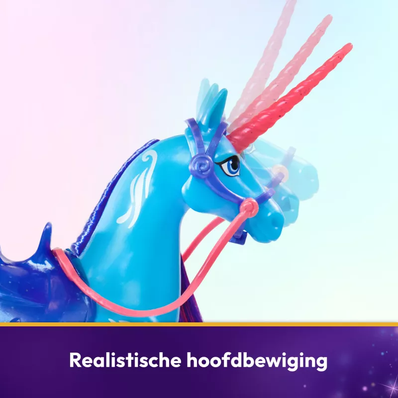 Unicorn Academy Arklys River su 2 jojimo aksesuarais, 11 colių, suderinamas su Isabel, lėlėmis ir vienaragiais, žaislai mergaitėms nuo 4 metų