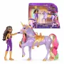 Lėlė Sophia su švytinčiu vienaragiu Wildstar, Unicorn Academy, 241 mm, LR44 baterijos