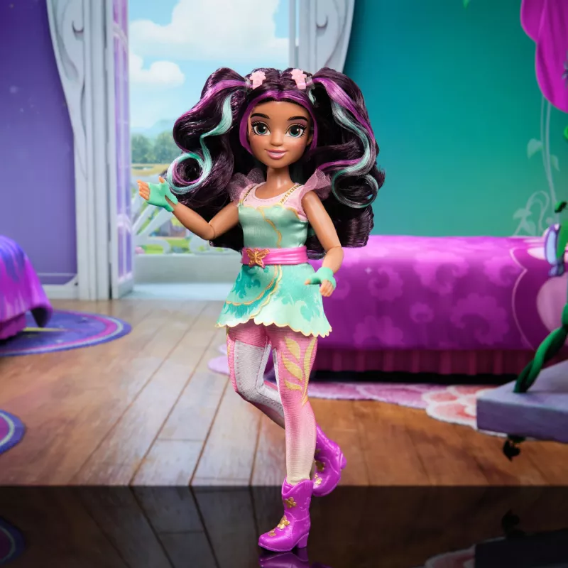 Lėlė Ava iš Unicorn Academy serijos, Spinmaster, 241 mm, įvairiaspalvė