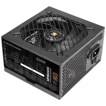 Mars Gaming MPB650SI maitinimo blokas 650 W 24-pin ATX ATX Juodas