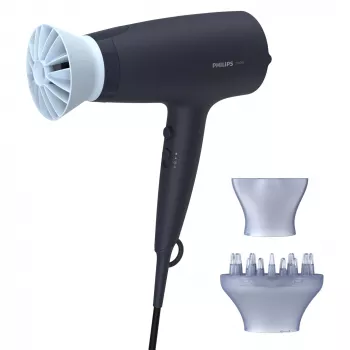 Philips 3000 serijos BHD360/20 plaukų džiovintuvas, 2100 W, tamsiai mėlynas