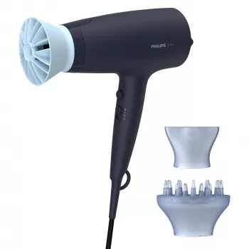 Philips 3000 serijos BHD360/20 plaukų džiovintuvas, 2100 W, tamsiai mėlynas