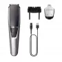 Barzdos trimeris Philips BEARDTRIMMER Series 3000 BT3239/15, 0,5 mm–10 mm, 20 ilgio nustatymų, įkraunamas per USB, juodas/sidabrinis