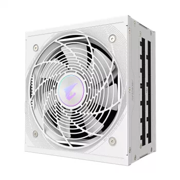 Maitinimo blokas GIGABYTE AORUS ELITE P850W 850W ATX 80 PLUS Platinum pilnai modulinis baltas 120mm ventiliatorius