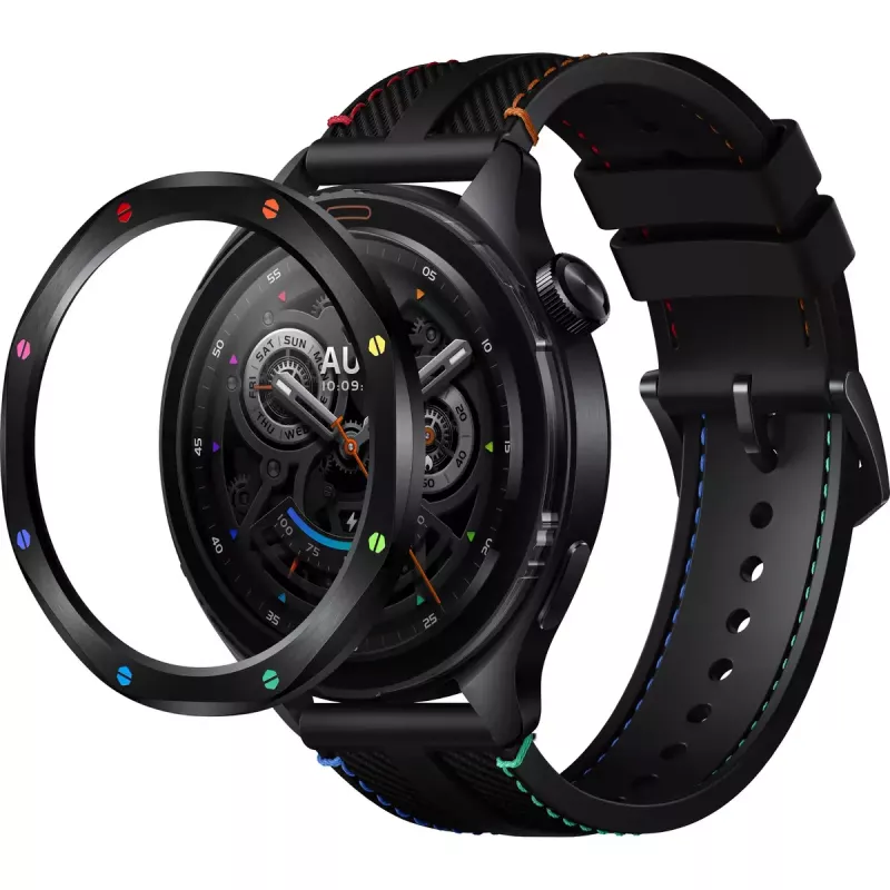 Išmanusis laikrodis Xiaomi Watch S4 1,43 colio AMOLED, 466×466, 486 mAh, aliuminio korpusas, tekstilinis dirželis, Black Multi