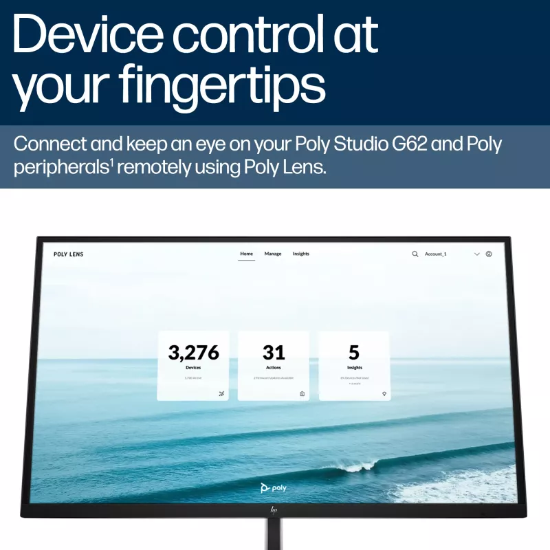HP Poly Studio G62 vaizdo konferencijų sistema