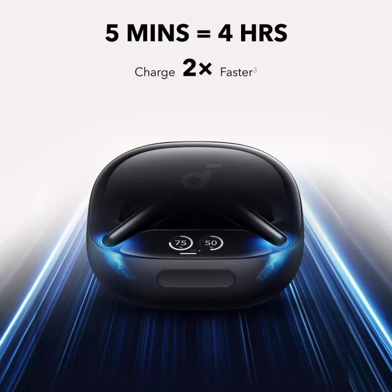 Belaidės ausinės ANKER Soundcore Liberty 4 Pro – juodos