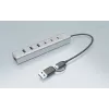 i-tec USB-C/USB-A Įkrovimo metalinis HUB 7 prievadų (3x USB-C, 4x USB-A)