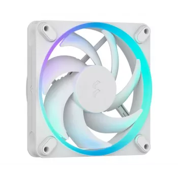FRACTAL DESIGN Aušinimo ventiliatorius Momentum 12 RGB Baltas
