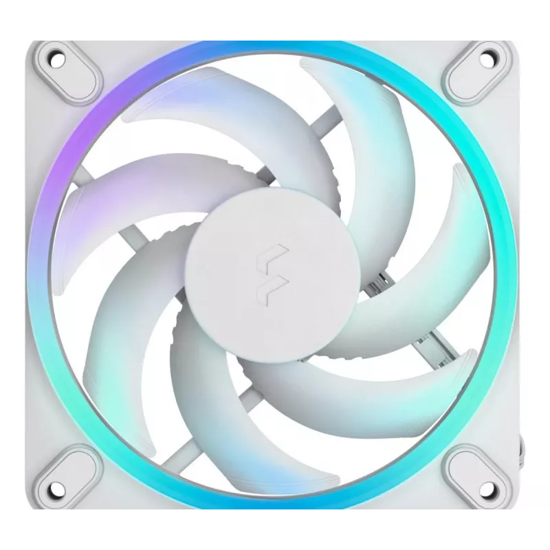 FRACTAL DESIGN Aušinimo ventiliatorius Momentum 12 RGB Baltas