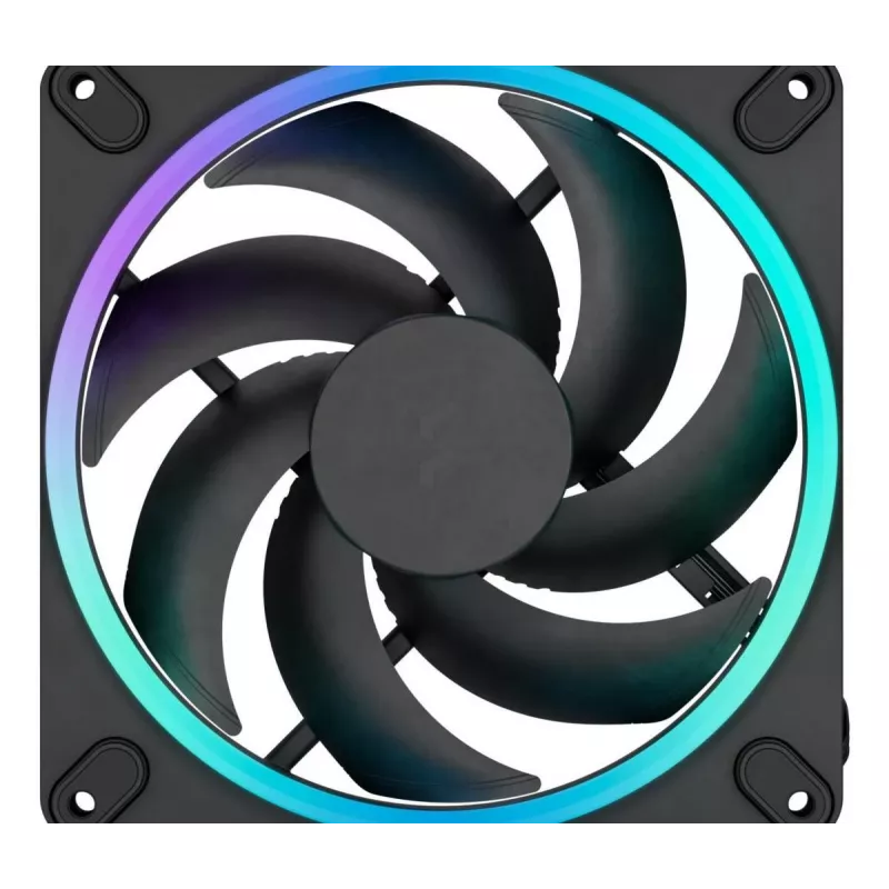 FRACTAL DESIGN Aušintuvo ventiliatorius Momentum 14 RGB Juodas