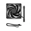 FRACTAL DESIGN Ventiliatorius Momentum 14 RGB 3 vienetų rinkinys Juodas