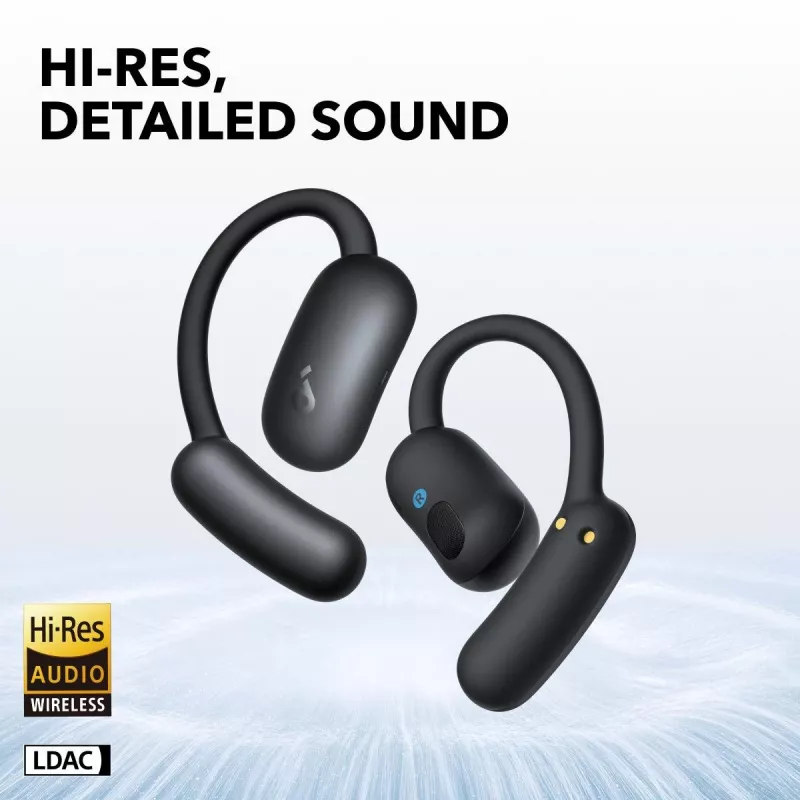 ANKER Earbuds - Soundcore Aerofit 2 - Juodi