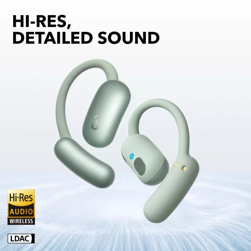 ANKER Soundcore Aerofit 2 – atviros belaidės ausinės – žalia