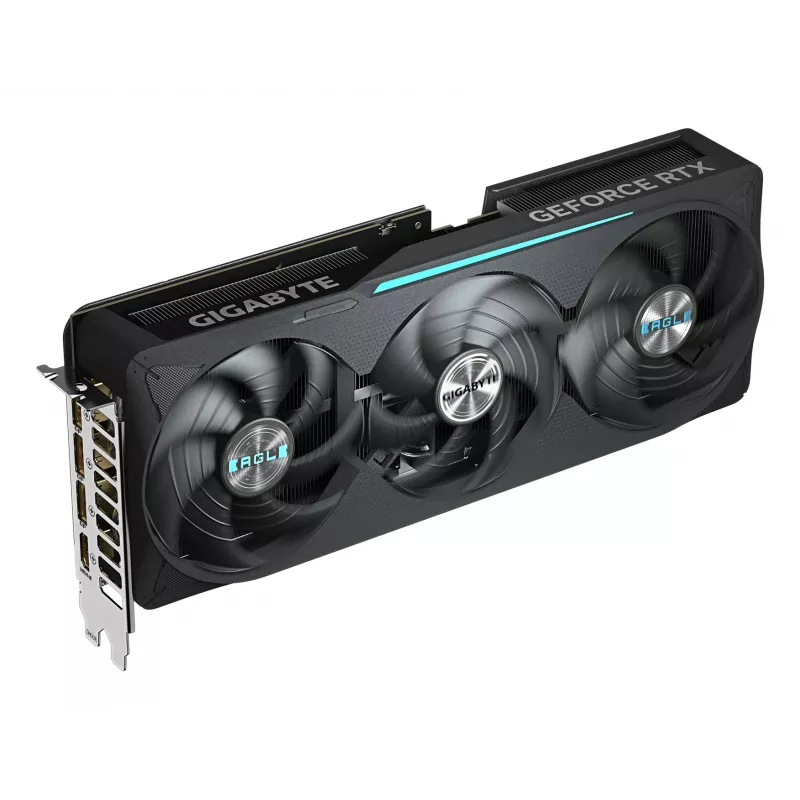 GIGABYTE GeForce RTX 5070 Ti EAGLE OC SFF 16G vaizdo plokštė – 16 GB GDDR7, 256 bit, PCI-E 5.0, 2542 MHz, 3x DP 2.1a, 1x HDMI 2.1b, NVIDIA DLSS 4, GV-N507TEAGLE OC-16GD
