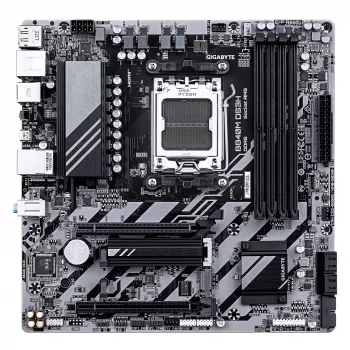 GIGABYTE B840M DS3H pagrindinė plokštė – AMD Ryzen 9000, 8+2+2 VRM, iki 8200 MHz DDR5, 2xPCIe 4.0 M.2, 2.5GbE LAN
