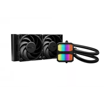 be quiet! Silent Loop 3 240 mm procesoriaus viskas viename skysčio aušintuvas 12 cm juodas 1 vnt.