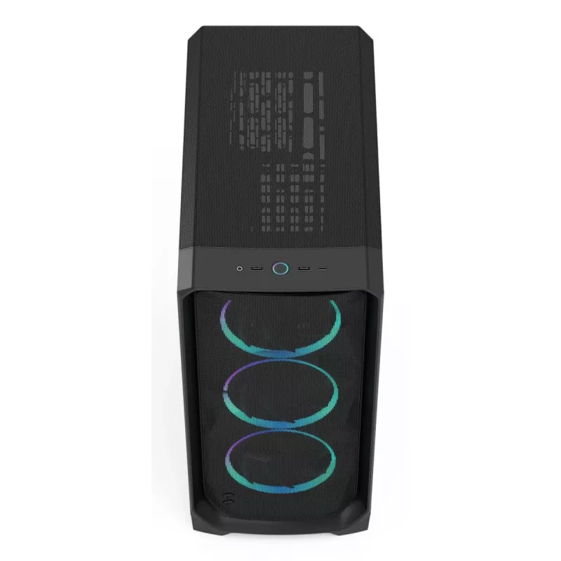 PC korpusas Fractal Design Meshify 3 Black RGB TG Light Tint ATX