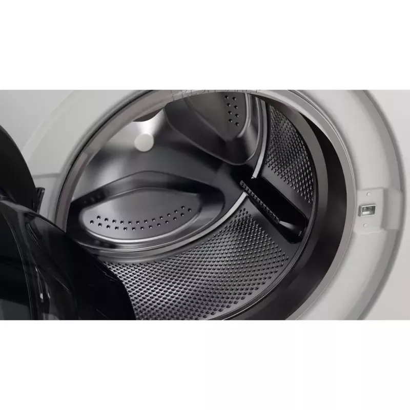 Whirlpool FFWDD1076258B skalbyklė su džiovintuvu, laisvai pastatoma, priekinio pakrovimo, balta