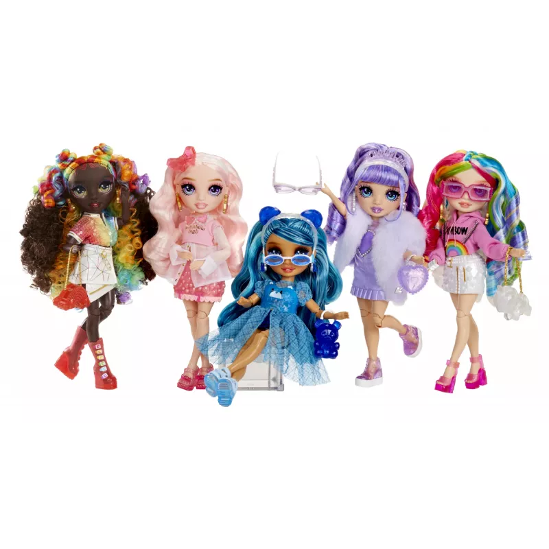 Rainbow High Creative Crystals Fashion Doll – Bella, mados lėlė, 280 mm, įvairiaspalvė