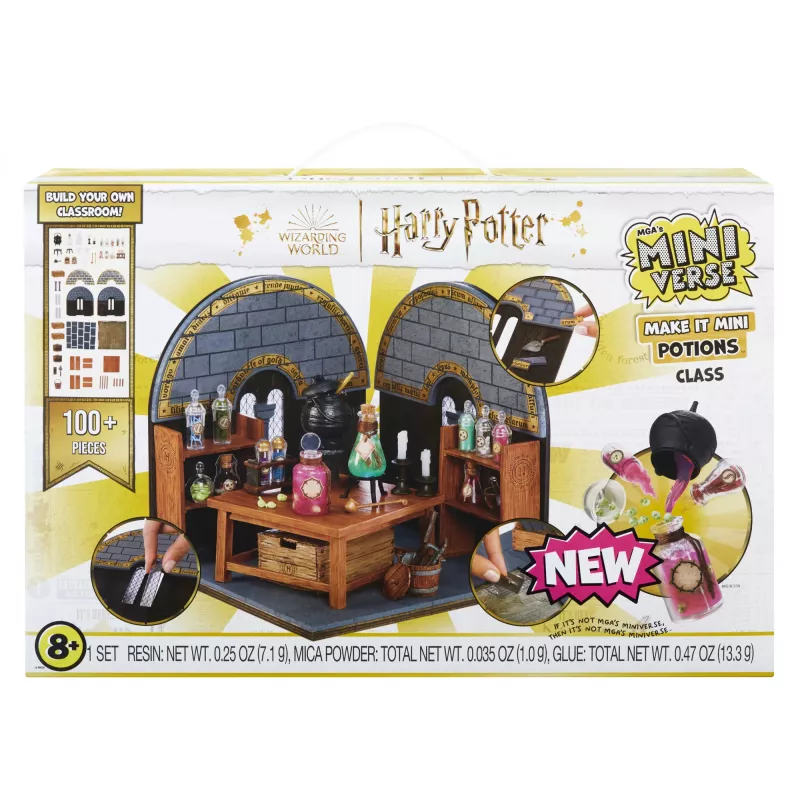 Miniverse Make It Mini Harry Potter Build It Set, 8 metų, Haris Poteris, Įvairiaspalvis