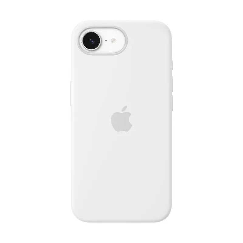 APPLE Silicone Case iPhone 16e Baltas