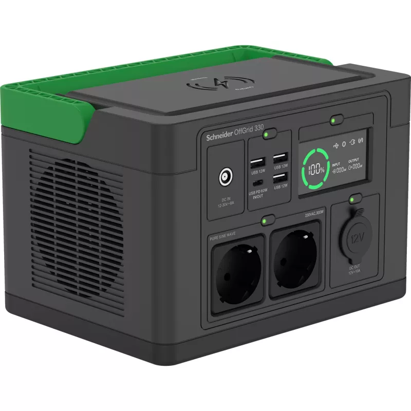 APC PPS330-GR nešiojama elektrinė stotelė, ličio jonų, 531 W, 3,3 kg