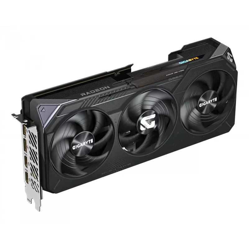 GIGABYTE Radeon RX 9070 XT GAMING OC 16G Vaizdo plokštė – 16GB GDDR6, 256 bit, PCI-E 5.0, 3060 MHz, 2x DisplayPort, 2x HDMI, GV-R9070XTGAMING OC-16GD