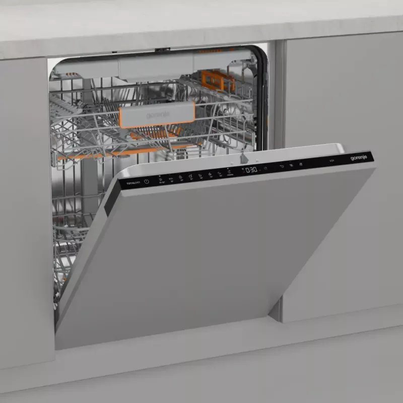 Įmontuojamas indaplovė Gorenje GV673C65 14 komplektų Nerūdijantis plienas