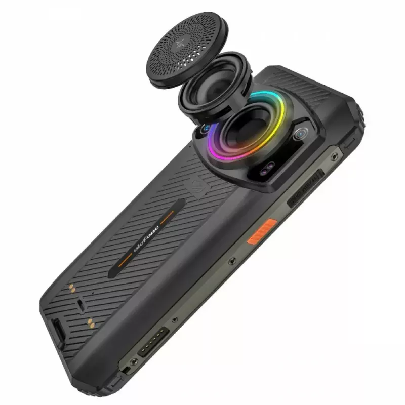 Išmanusis telefonas UleFone Armor 21 – 6,58 colio ekranas, 8 GB RAM, 256 GB atmintis, juoda spalva