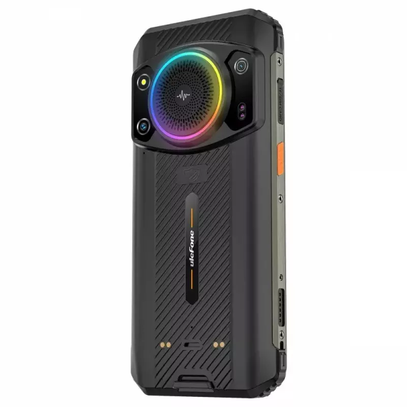 Išmanusis telefonas UleFone Armor 21 – 6,58 colio ekranas, 8 GB RAM, 256 GB atmintis, juoda spalva