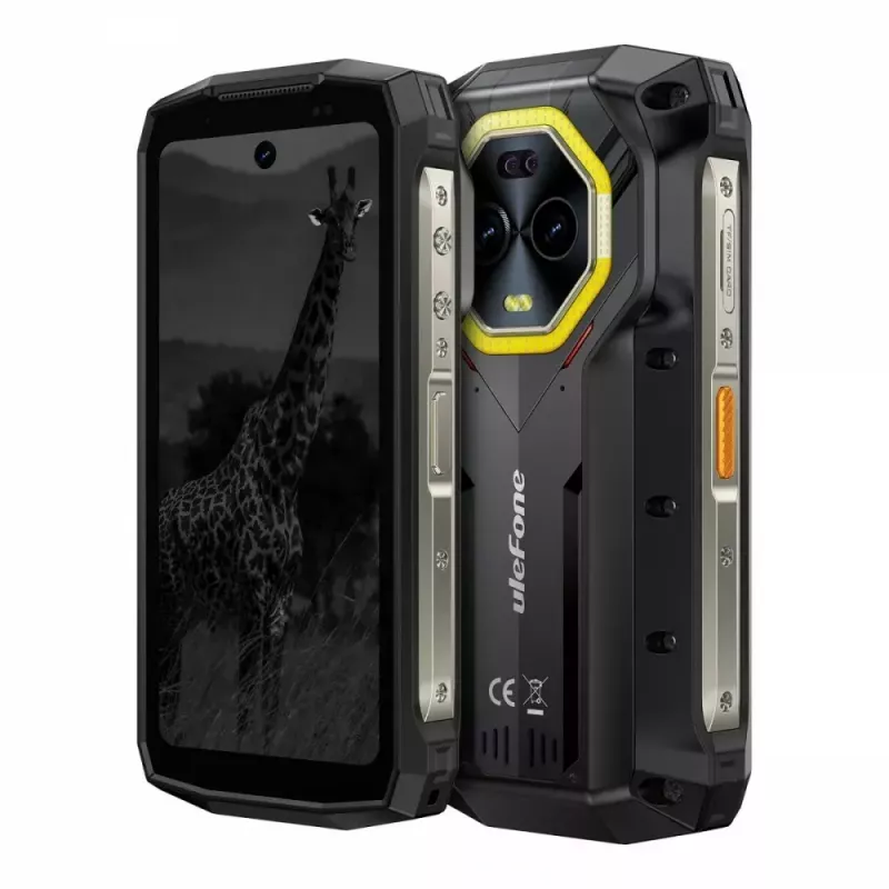 Išmanusis telefonas UleFone Armor Mini 20 Pro 4G 6,1 colio 8/256 GB juodos spalvos, energijos klasė B
