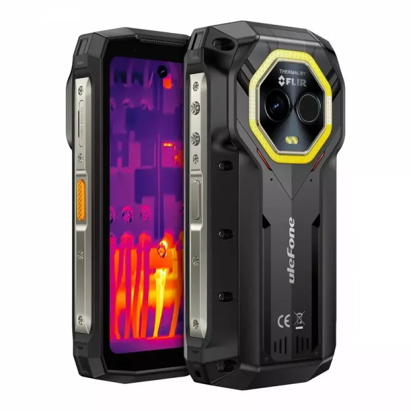 Išmanusis telefonas UleFone Armor Mini 20T Pro 5G, 4,7 colių ekranas, 8 GB RAM, 256 GB atminties, juoda