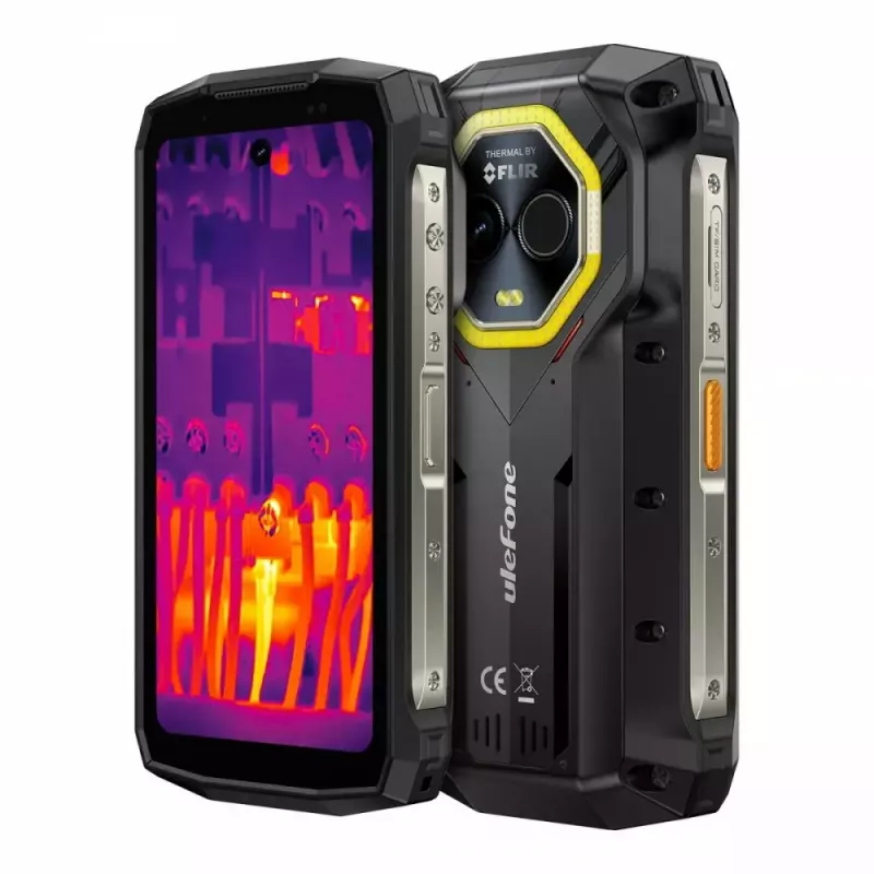 Išmanusis telefonas UleFone Armor Mini 20T Pro 5G, 4,7 colių ekranas, 8 GB RAM, 256 GB atminties, juoda