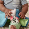 Minkštas žaislas MATTEL Fisher-Price Planet Friends Giant Ear Elephant HKD63, pliušinis drambliukas draugas