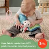 Minkštas žaislas MATTEL Fisher-Price Planet Friends Giant Ear Elephant HKD63, pliušinis drambliukas draugas