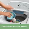 Minkštas žaislas MATTEL Fisher-Price Planet Friends Giant Ear Elephant HKD63, pliušinis drambliukas draugas