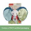 Minkštas žaislas MATTEL Fisher-Price Planet Friends Giant Ear Elephant HKD63, pliušinis drambliukas draugas